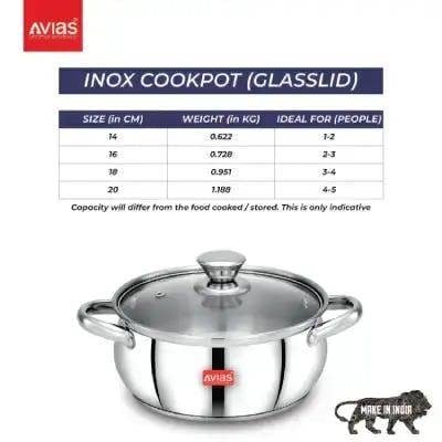 AVIAS INOX IB COOK POT 16CM
