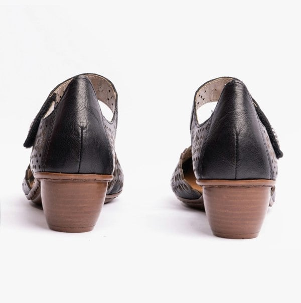Rieker 43753-00 Womens Shoes - Black