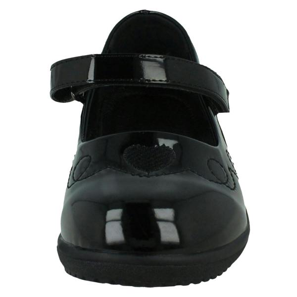 Spot On Girls Spot On Patent School Shoes H2661
