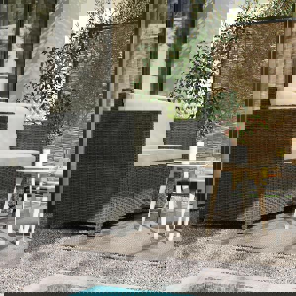 Three-seater Rattan Sofa