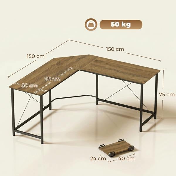 L-shape Computer Desk