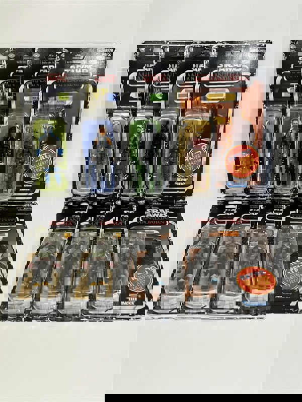 Hasbro Star Wars 8 Retro Figure Assortment 3.75 Inches Hasbro F4200
