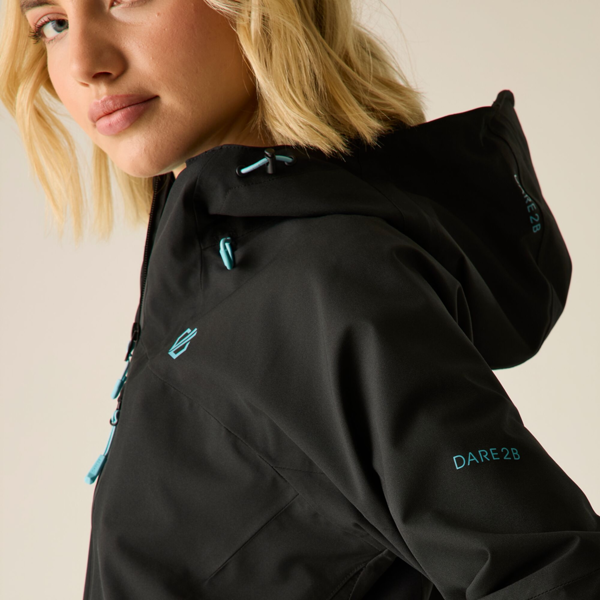 Dare 2B Womens Torrek III Logo Jacket - Black