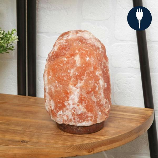 Dragodirect Himalayan Rock Salt Lamp 2KG Natural Crystal Bedside Night Light