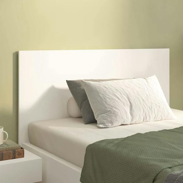 Berkfield Bed Headboard White 120x1.5x80 cm Engineered Wood