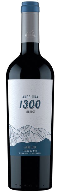 Andeluna 1300, Valle de Uco, Merlot 2024 75cl