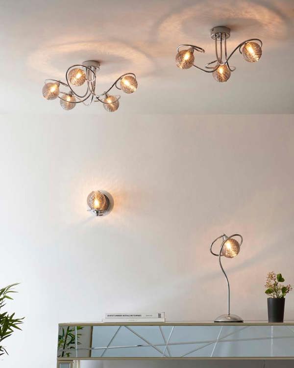 Pagazzi Lighting Twine Polished Chrome Wall Light