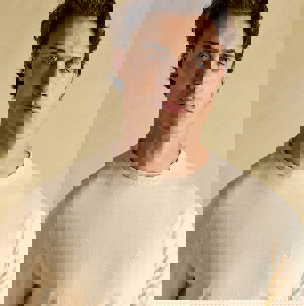 Joules RUGBY CLUB TEE Mens T-Shirt Cream