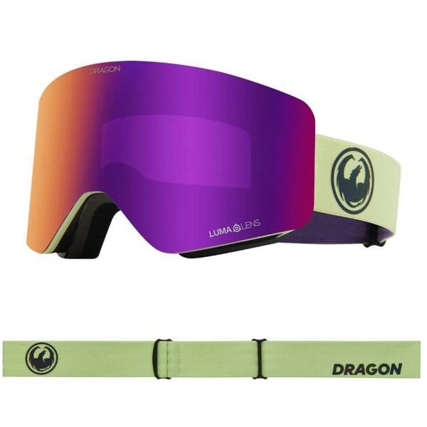 Dragon R1 OTG - Matcha with Lumalens Purple Ionized & Lumalens Midnight Lens