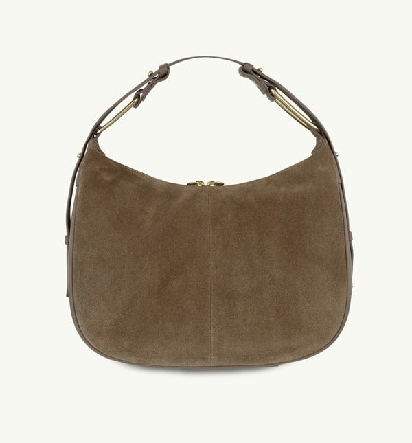 Apatchy London The Charlie Mushroom Suede Bag