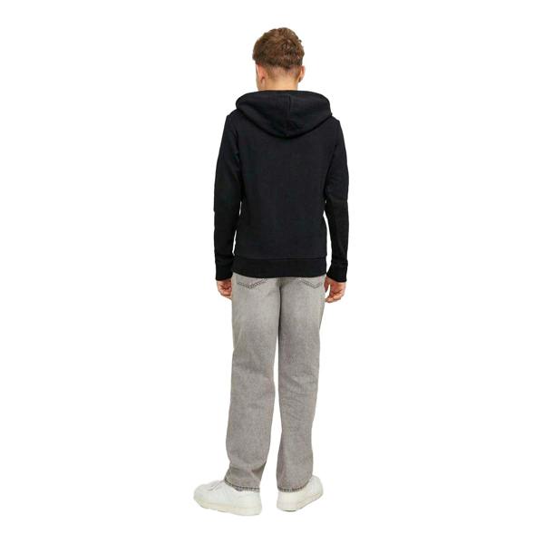 Jack And Jones Boys Bradley Drawstring Hoodie - Navy Blazer - 