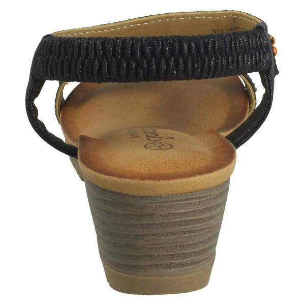 Savannah Ladies Savannah Wedge Heeled Sandals F12125