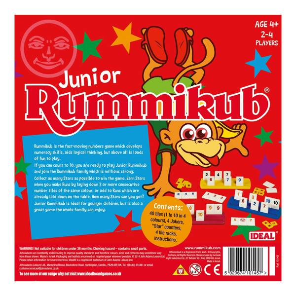 IDEAL Junior Rummikub Game