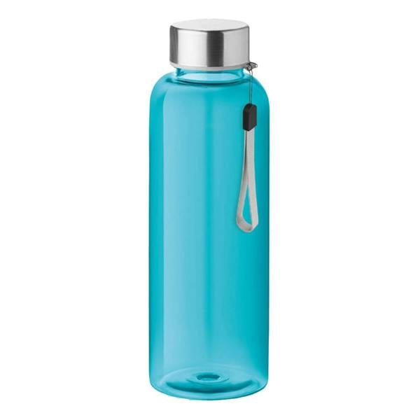MidOcean Utah RPET 500ml Water Bottle - Transparent Blue - 