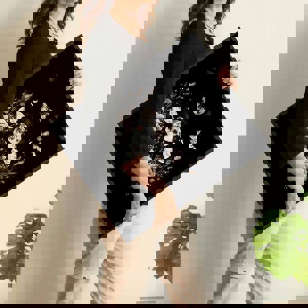 Butterfly Art Wall Decor | Set of 2 Dark Academy Wall art Prints