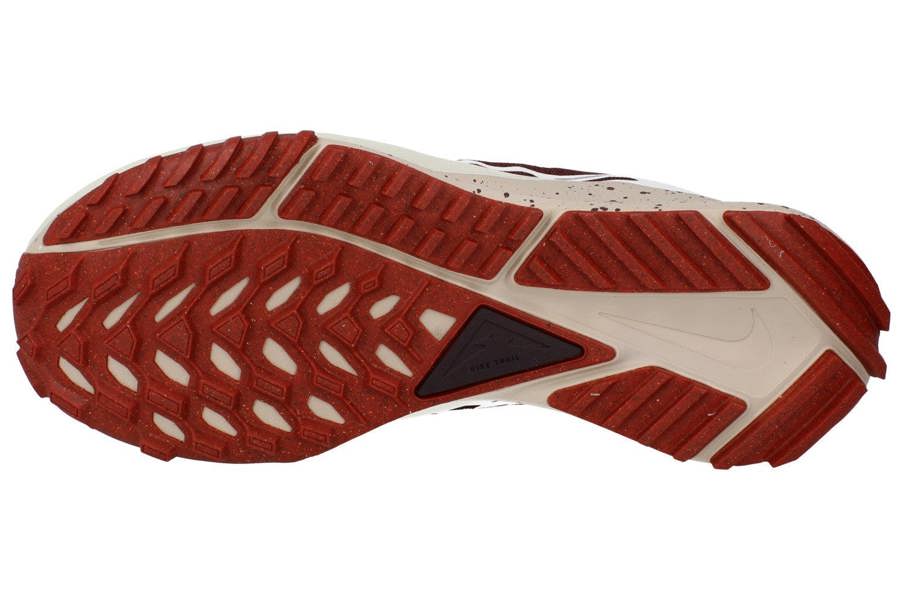 Nike Womens React Pegasus Trail 4 Running Trainers Dj6159 Shoes  200 - Dark Pony Sail Picante Red 200 - Photo 4