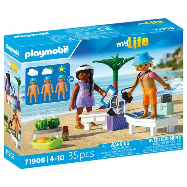 Playmobil Couples Trip at the Beach - 71908 Playset