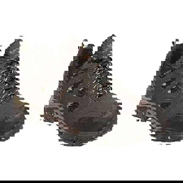 Regatta Mens Holcombe IEP Low Hiking Boots - Peat/Gold Fawn - 