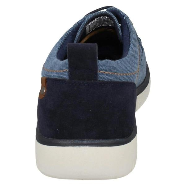 Hush Puppies Mens Hush Puppies Lightweight Canvas Shoes Sandy Lace Up