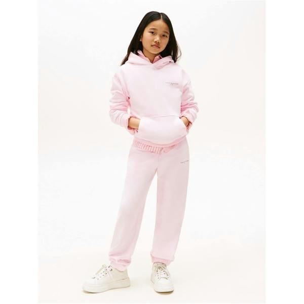 Tommy Hilfiger Childrens/Kids Solid Regular Joggers - Light Pink - 