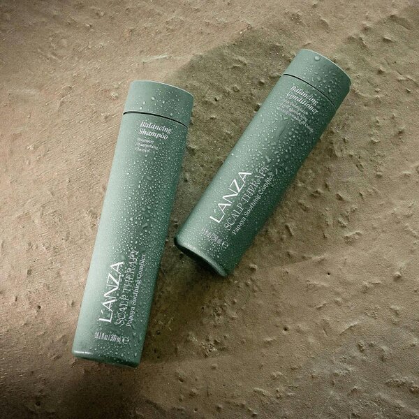 L'Anza Scalp Therapy Stimulating Shampoo 300ml + Koozie