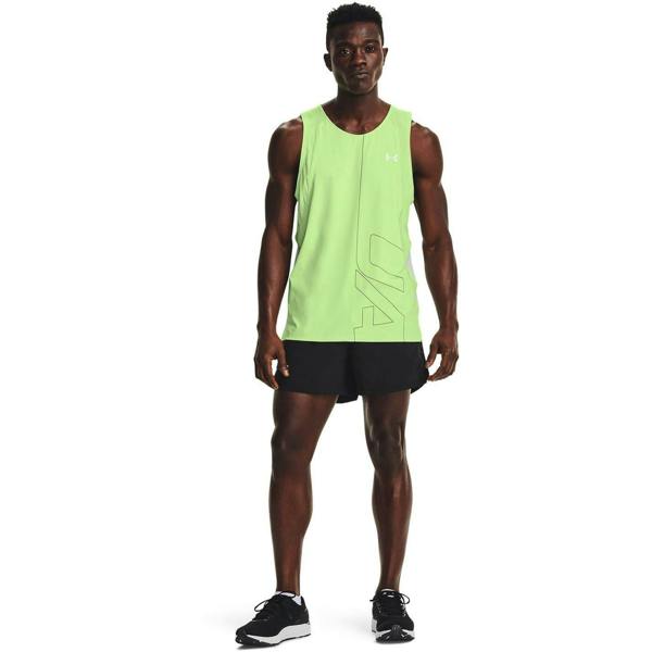 Under Armour Mens Launch Shorts - Black/Reflective - 