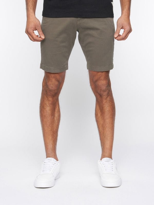 Duck and Cover Moreshore Chino Shorts Olive