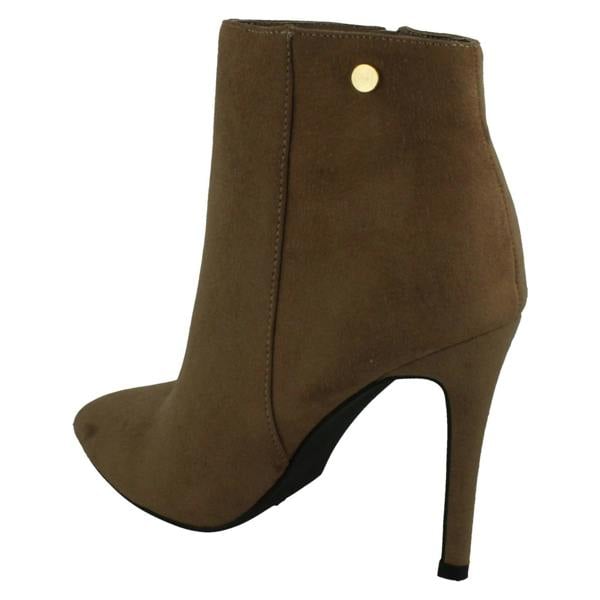 Spot On Ladies Spot On High Heel Stiletto Ankle Boots F51219