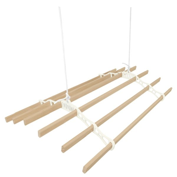 Monstershop Clothing Airer Ceiling Pulley - Ivory - 1.2m