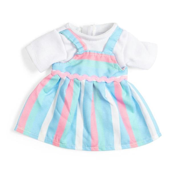 Bigjigs Toys Striped Dress for 25cm Rag Doll (Small)