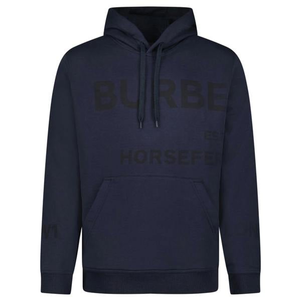 Burberry Horseferry Hoodie Navy - chancefashionco