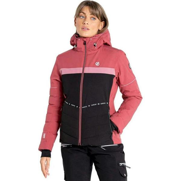 Dare 2B Womens/Ladies Conveyed Ski Jacket - Earth Rose/Black