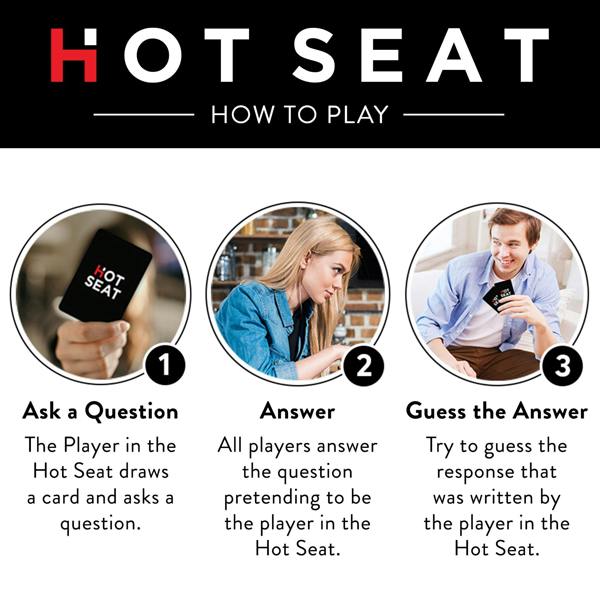 Dyce Games Hot Seat Family Party Game