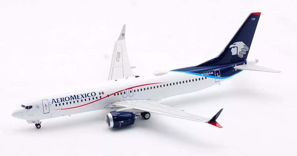 MCSlots Aeromexico Boeing 737-8 MAX N759AM 1:200 Inflight200 IF738AM0924