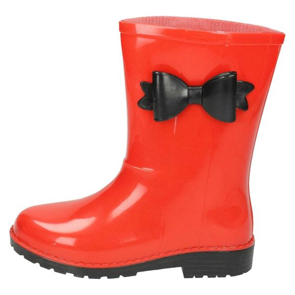 Spot On Girls Spot On Bow Detail Wellington Boots