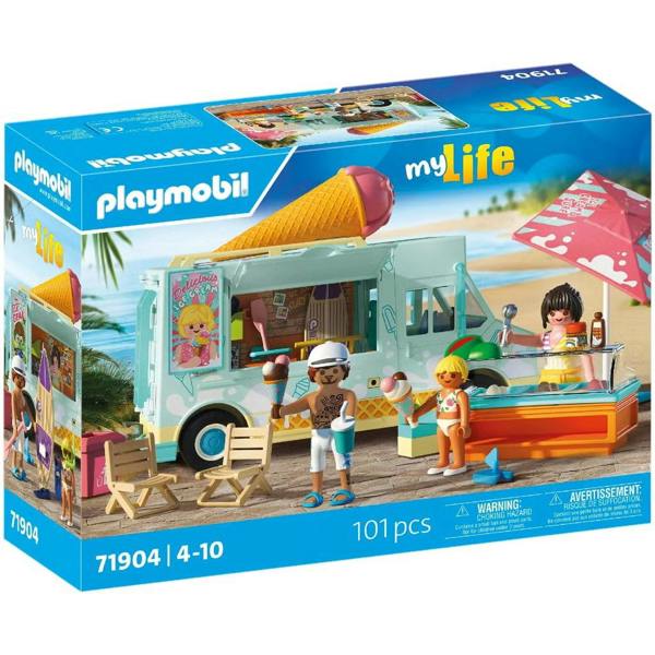 Playmobil My Life Ice Cream Truck with Surf Shop