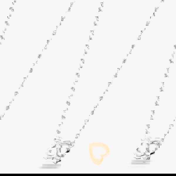 Rosa Lea Double Heart Necklace AM-2THB026106