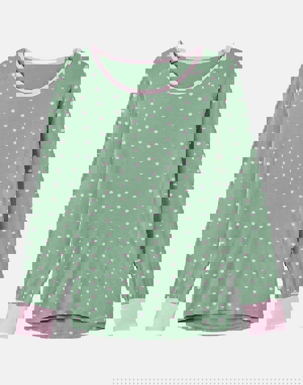 British Boxers Women's Bamboo Pyjama Set – Juniper Polka