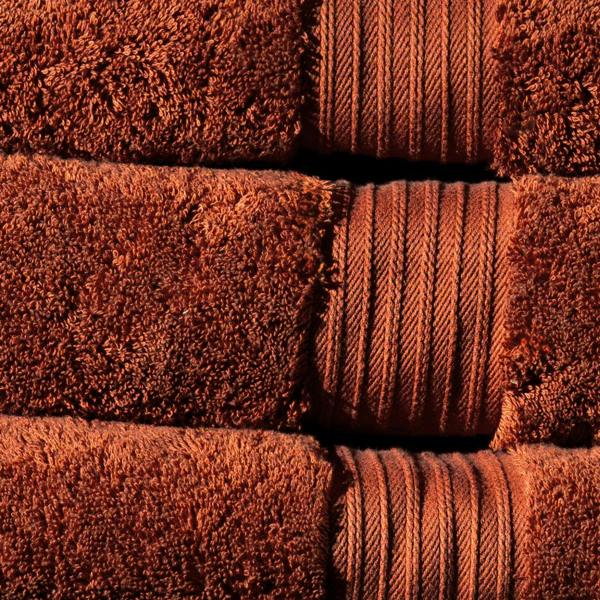 Soak&Sleep Burnt Orange Egyptian Cotton Bath Towels