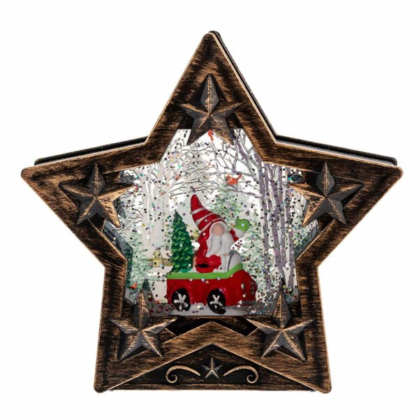 Leaper Christmas Crystal Light Tabletop Ornament