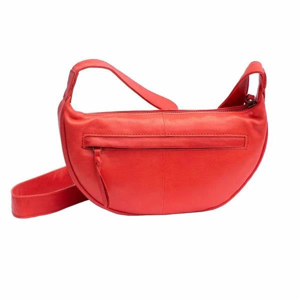 Half Moon Bag – Ayla Cancun Red Front 1205