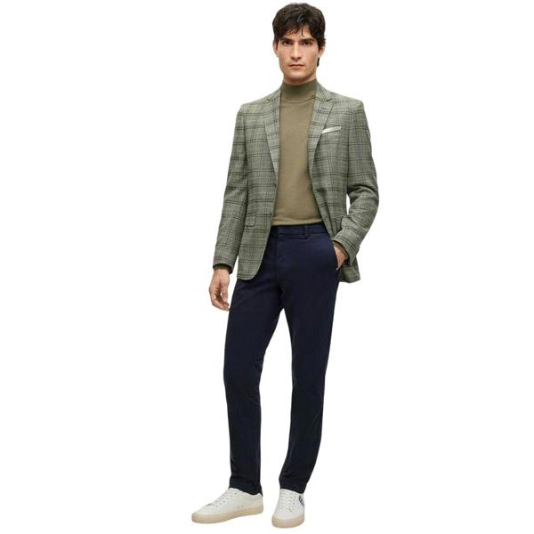 Hugo Boss Mens Kaiton Slim Chinos - Dark Blue - 