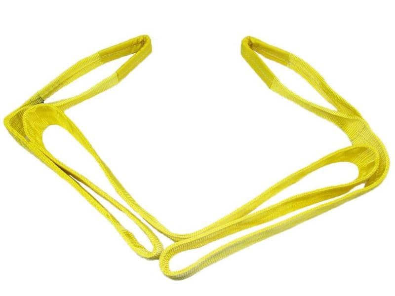 Duplex Web Sling 3 Ton 2 Metre (3T 2M 60MM Yellow Strap Hoist Lifting 3000KG)