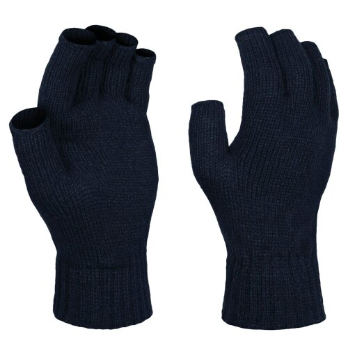 Regatta Professional Unisex Fingerless Mitts / Gloves - Navy - One Size - Navy - 100% Acrylic