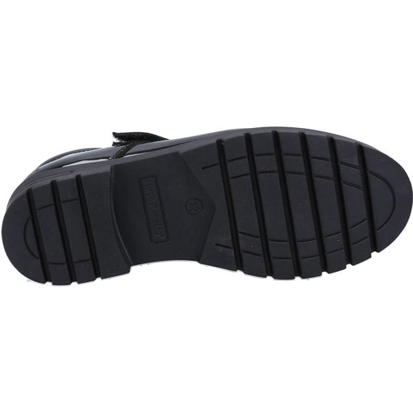 Hush Puppies Sabrina Patent SNR Leather Girls's Black Shoes