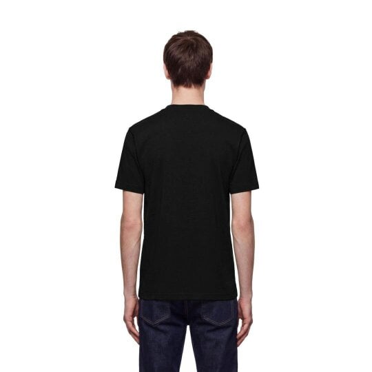 By Lanvin Script Logo Black T-Shirt