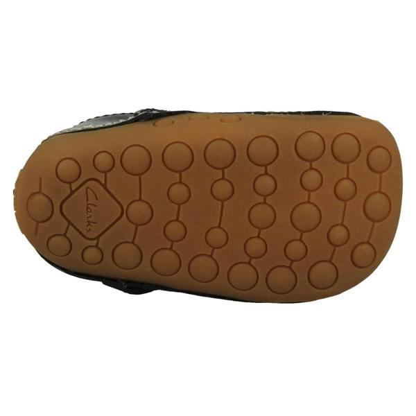 Clarks Girls Clarks Casual Pre Walker Shoes with Heart Detail Tiny Beat T