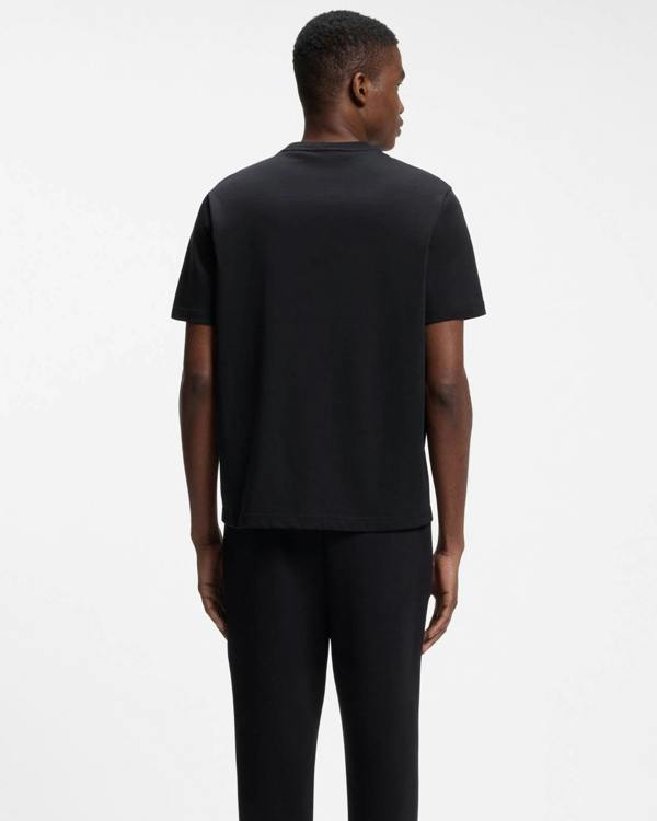 BOSS Green TS Structure Mens T-Shirt - Dark Blue 402