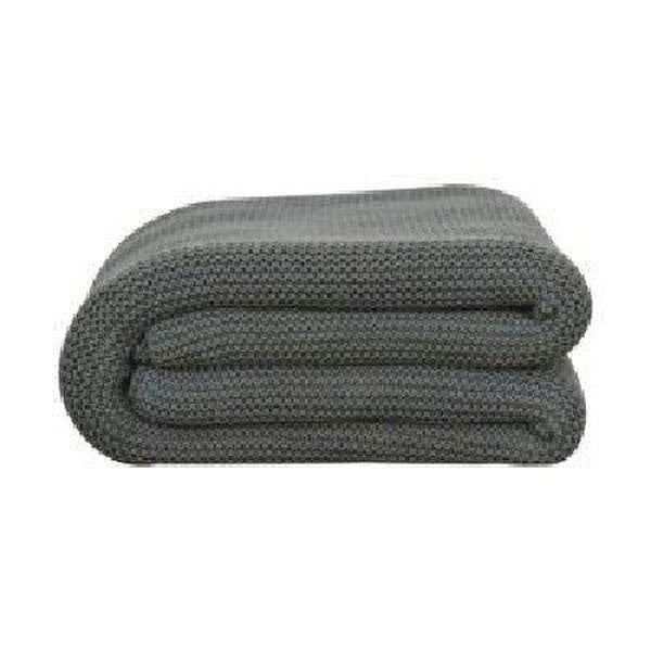 Wyld Haus Bardolino Double Olive Green Knit Throw