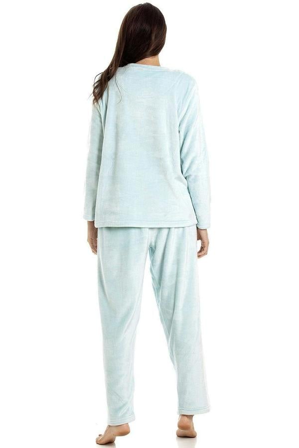 Womens Supersoft Warm Fleece Character Pyjama Sets